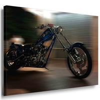 Chopper Leinwandbild AK Art Bilder Mehrfarbig Wandbild TOP XXL