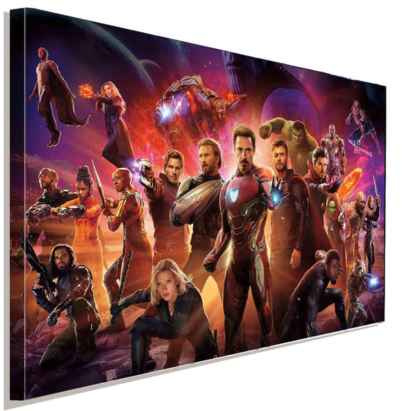 Avangers Endgame Leinwandbild AK ART Kunstdruck Mehrfarbig Wandbild Wanddeko XXL