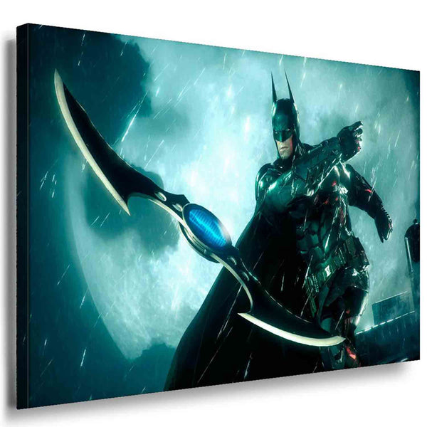 Batman Boomerang Mond Leinwandbild AK Art Bilder Mehrfarbig Kunstdruck Wandbild