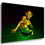 Elf Leinwandbild AK Art Bilder Mehrfarbig Wandbild Made in Germany TOP XXL Abstrakt