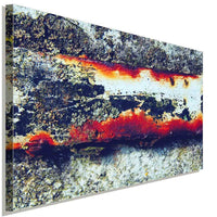 Rost Leinwandbild Abstrakt AK Art Bilder Wanddeko Wandbild Made in Germany TOP XXL
