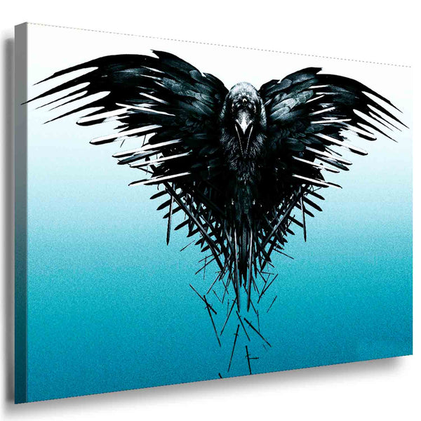Game of Thrones, Night Leinwandbild AK Art Bilder Mehrfarbig Made in Germany