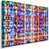 Lichtspiel auf Leinwand – Abstrakte Farbexplosion als Kunstdruck | AK ART Wandbild XXL