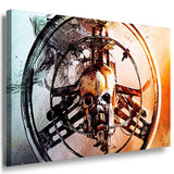 Mad Max Fury Road Kunstmotiv – Postapokalyptisches Leinwandbild mit Totenkopf, Maschinen & Wüstenstimmung | AK ART