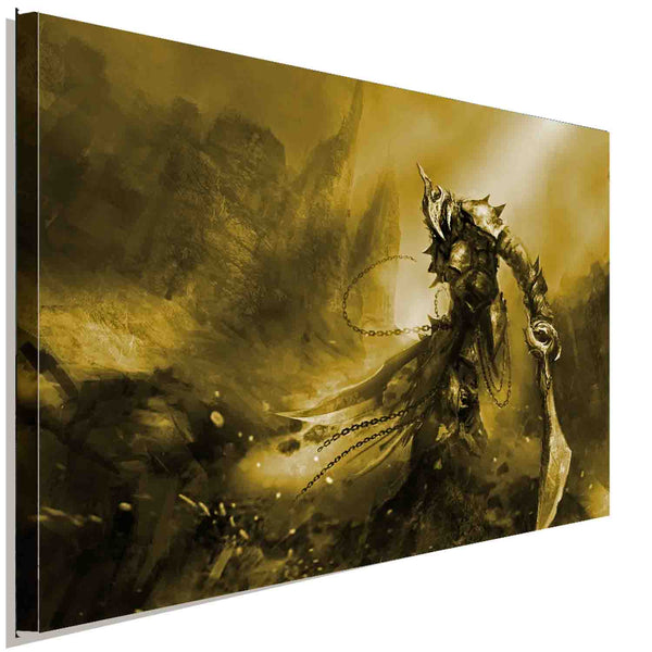 Dark Souls Leinwandbild AK ART Kunstdruck Wandbild Wanddeko Mehrfahrbig TOP XXL