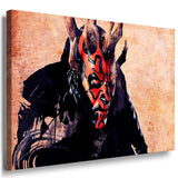 Darth Maul Star Wars Leinwandbild LaraArt Bilder Mehrfarbig Wandbild Kunstdruck