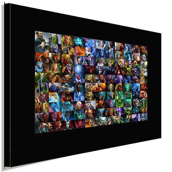 Dota 2 Helden IIII AK ART Leinwandbilder Kunstdruck Wandbilder Wanddeko TOP XXL