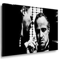 Leinwandbild Godfather Der Pate LaraArt Bilder Kunstdruck Wandbild TOP XXL