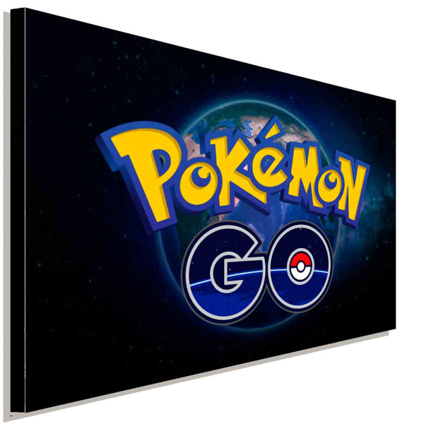 Pokemon GO Leinwandbild AK ART Bilder Wanddeko Wandbild FANART GAME