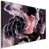 Ruffy One Piece Piraten Leinwandbild AK ART Kunstdruck Wandbild Wanddeko TOP XXL