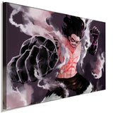 Ruffy One Piece Piraten Leinwandbild AK ART Kunstdruck Wandbild Wanddeko TOP XXL