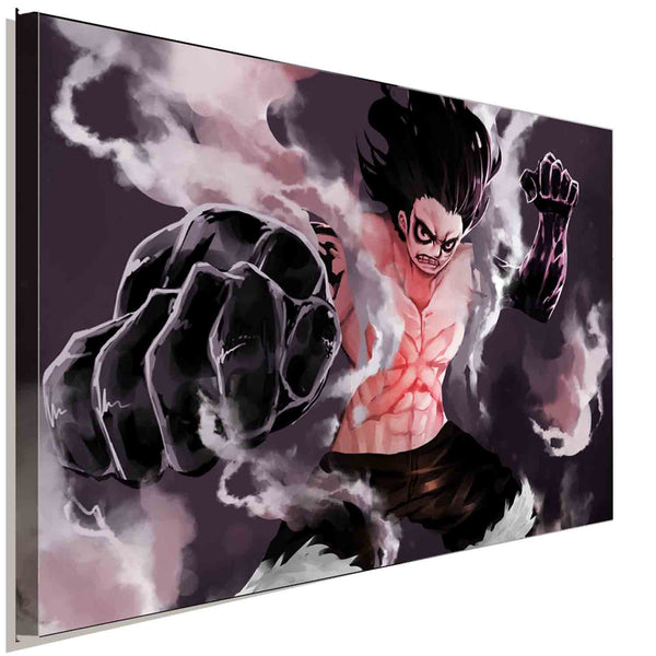 Ruffy One Piece Piraten Leinwandbild AK ART Kunstdruck Wandbild Wanddeko TOP XXL