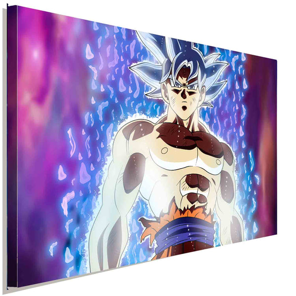 Son Goku Ultra Instink Dragonball Super Leinwandbild AK ART Kunstdruck Wandbild