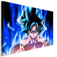 Son Goku Untra Instinkt Dragon Ball Leinwandbild AK ART Kunstdruck Wandbild XXL