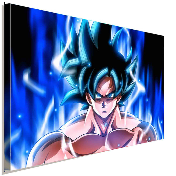 Son Goku Untra Instinkt Dragon Ball Leinwandbild AK ART Kunstdruck Wandbild XXL