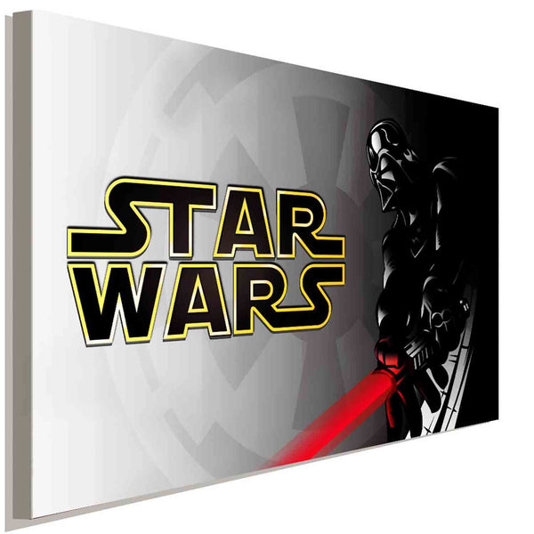 Star Wars Darth Vader Laserschwert Leinwandbild AK Art Studio Wanddeko Wandbild