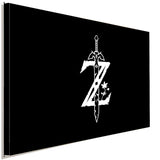The Legend of Zelda Leinwandbild AK ART Kunstdruck Wandbild Wanddeko Fanart XXL