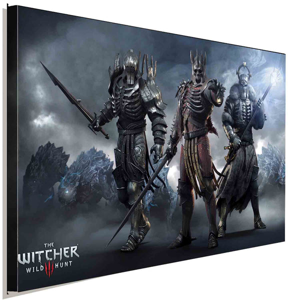The Witcher III Leinwandbild AK ART Kunstdruck Wandbild Wanddeko Mehrfarbig XXL