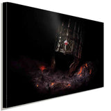 Dark Souls Crown of the Old Iron King Leinwandbild AK Art Studio Wanddeko XXL