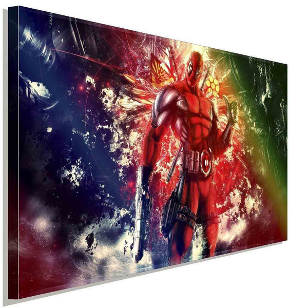 Deadpool Söldner AK Art Bilder Kunstdruck Made in Germany | Top Leinweindbilder