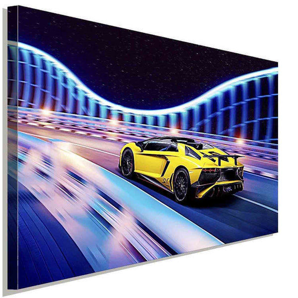 Lamborghini Aventador Roadster Auto AK Art Bilder Premium Kunstdruck Made in Germany