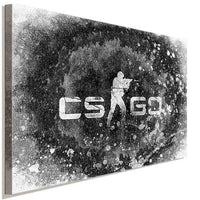 Counter Strike GO Leinwandbild AK ART Wanddeko Wandbild Kunstdruck FANART TOPXLL