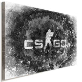 Counter Strike GO Leinwandbild AK ART Wanddeko Wandbild Kunstdruck FANART TOPXLL