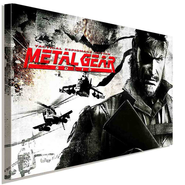 Metal Gear Solid Leinwandbild AK Art Studio Wanddeko Wandbild FANART TOP XXL