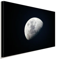 Mond Nacht Leinwandbild AK Art Bilder Wanddeko Wandbild Premium Kunstdruck XXL
