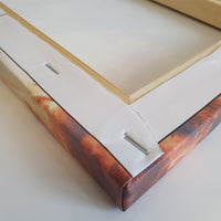 Che Guevara Ziggare Schwarz-Weiß Leinwandbild LaraArt Studio Wanddeko Wandbild