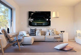 Lamborghini Grün Braun Leinwandbild – Exklusives Auto-Motiv in Schwarz-Gold | AK Art Kunstdruck für stilvolle Räume