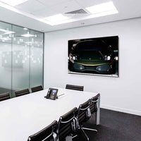 Lamborghini Grün Braun Leinwandbild – Exklusives Auto-Motiv in Schwarz-Gold | AK Art Kunstdruck für stilvolle Räume