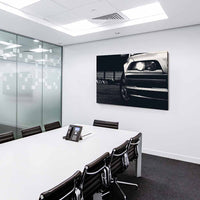 BMW 3er E46 M3 Leinwandbild – Dynamisches Auto-Motiv in Schwarz-Weiß | AK Art Kunstdruck für stilvolle Räume
