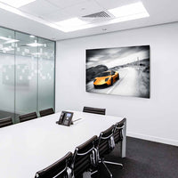Lamborghini Speed Leinwandbild / AK Art Bilder / Auto + Mehrfarbig + Kunstdruck