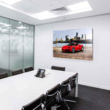 Ferrari 480 Auto Leinwandbild AK Art Bilder Mehrfarbig Wandbild TOP XXL Geschenk