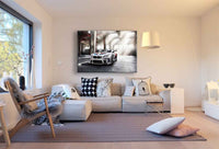 BMW M6 GT3 Leinwandbild – Motorsport-Ikone in dramatischer Kulisse | AK ART Auto Fanart XXL