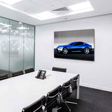 Infiniti Essence Konzept Auto Leinwandbild – Futuristisches Design in Blau | AK ART Wandbild XXL