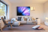Leuchtende Fiber-Optic-Lichter – Dynamisches abstraktes Leinwandbild für moderne Räume | AK ART
