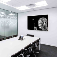 Innenwelt Leinwandbild Abstrakt AK Art Bilder Mehrfarbig Wandbild Made in Germany TOP XXL