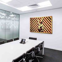 Peace Leinwandbild AK Art Bilder Mehrfarbig Wandbild Made in Germany TOP XXL