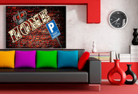 Home / Abstrakt Leinwandbild AK Art Bilder Mehrfarbig Wandbild Made in Germany