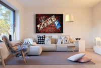 Home / Abstrakt Leinwandbild AK Art Bilder Mehrfarbig Wandbild Made in Germany