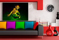 Elf Leinwandbild AK Art Bilder Mehrfarbig Wandbild Made in Germany TOP XXL Abstrakt