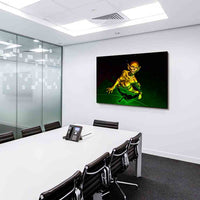 Elf Leinwandbild AK Art Bilder Mehrfarbig Wandbild Made in Germany TOP XXL Abstrakt