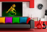 Elf Leinwandbild AK Art Bilder Mehrfarbig Wandbild Made in Germany TOP XXL Abstrakt