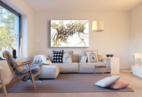 Blumen Leinwandbild AK Art Bilder Wanddeko Wandbild Made in Germany TOP XXL