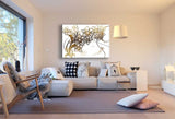 Blumen Leinwandbild AK Art Bilder Wanddeko Wandbild Made in Germany TOP XXL