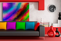 Abstrakt Leinwandbild AK Art Wanddeko Wandbild Made in Germany TOP XXL Wanddeko