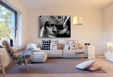 Gedächtnis Voller Kopf Leinwandbild AK Art Wanddeko Wandbild Made in Germany XXL Abstrakt