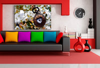 Taschenuhr & Blumen – Romantisches Vintage-Leinwandbild mit nostalgischer Stimmung | AK ART